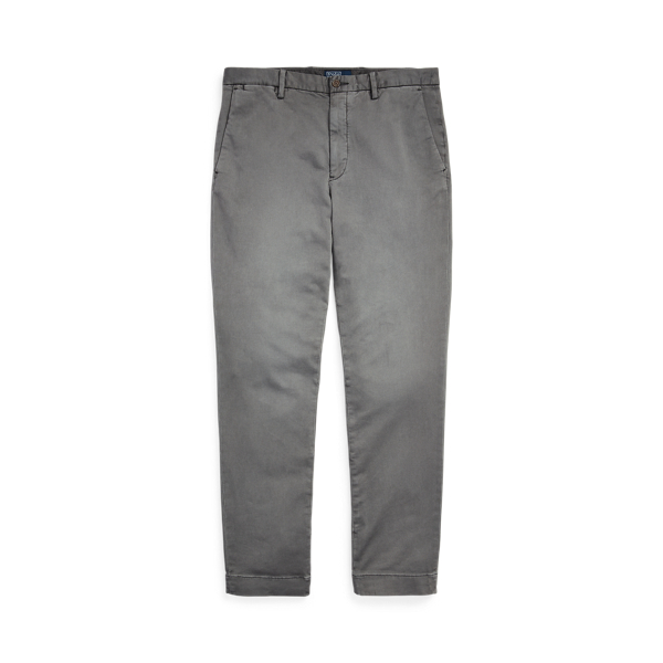 Dark Metal Stretch Slim Fit Knitlike Chino Trouser Polo Ralph Lauren 2