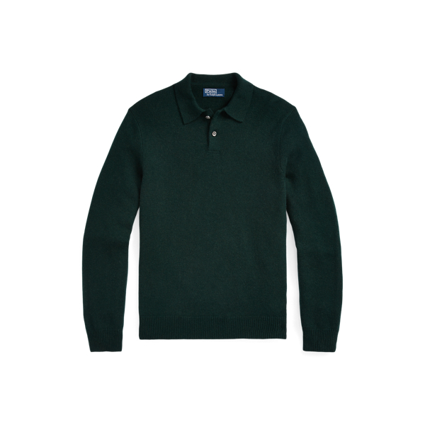 Cashmere Polo-Collar Jumper 