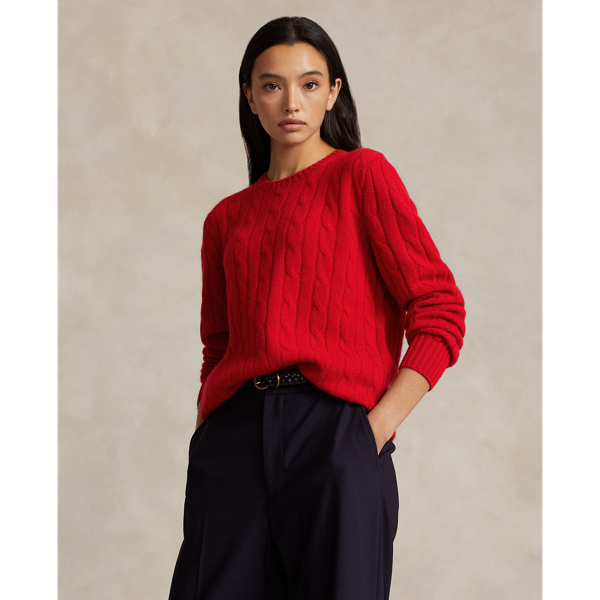 The Iconic Cable-Knit Cashmere Sweater