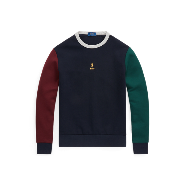 Sweat &agrave; maille double color-block Polo Ralph Lauren en 1