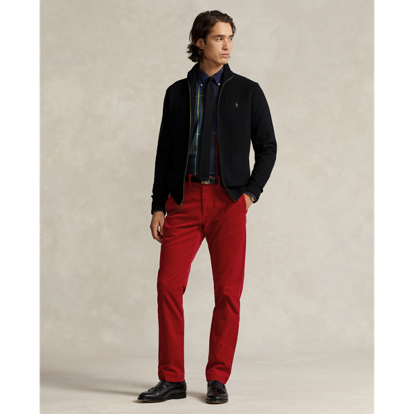 Red Stretch Straight Fit Corduroy Pant Polo Ralph Lauren 1