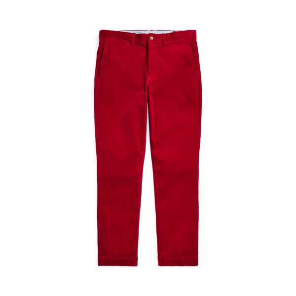 Red Stretch Straight Fit Corduroy Pant Polo Ralph Lauren 2