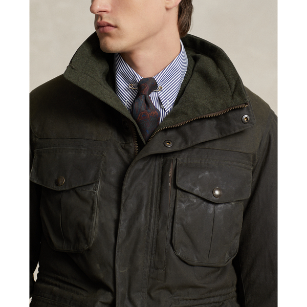 Company Olive Oilcloth Down Jacket Polo Ralph Lauren 7