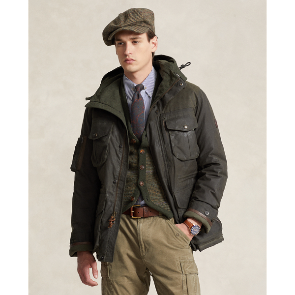 Oilcloth Down Jacket