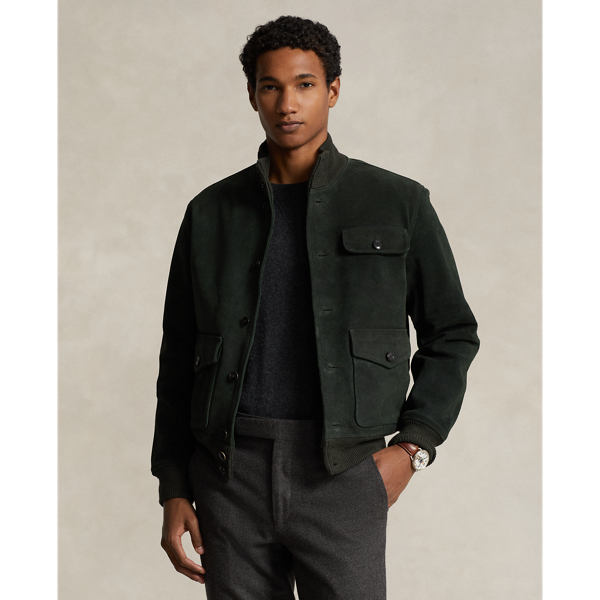 Ralph lauren suede coat best sale