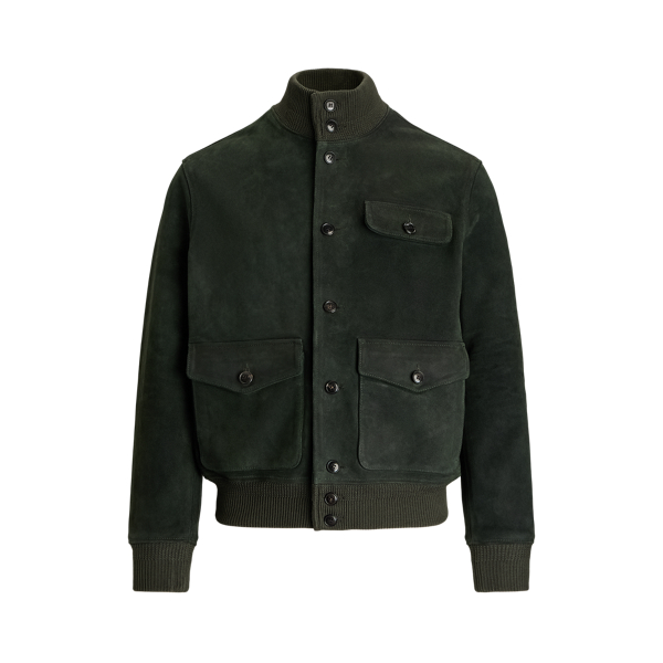 Jacke aus Rauwildleder