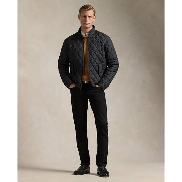 Polo Black Water-Repellent Quilted Jacket Polo Ralph Lauren 4