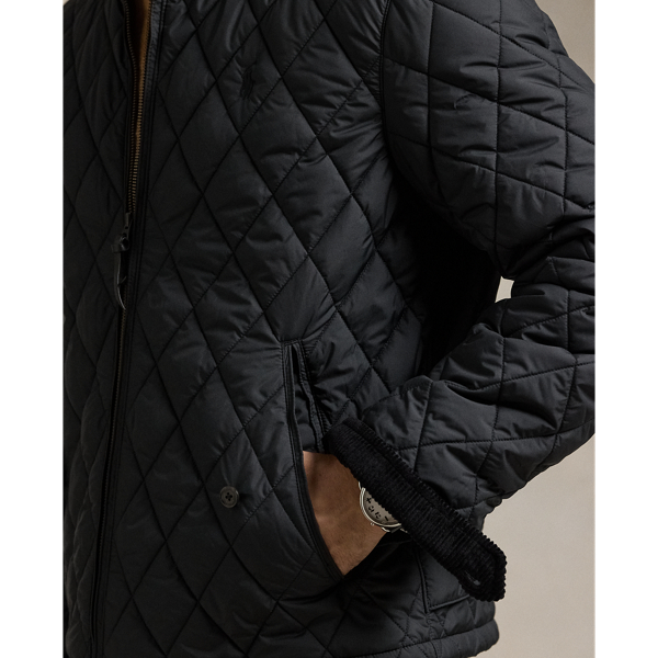 Polo Black Water-Repellent Quilted Jacket Polo Ralph Lauren 7