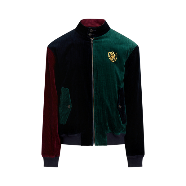 Freizeitjacke aus Kordsamt mit Wappen Polo Ralph Lauren in 1