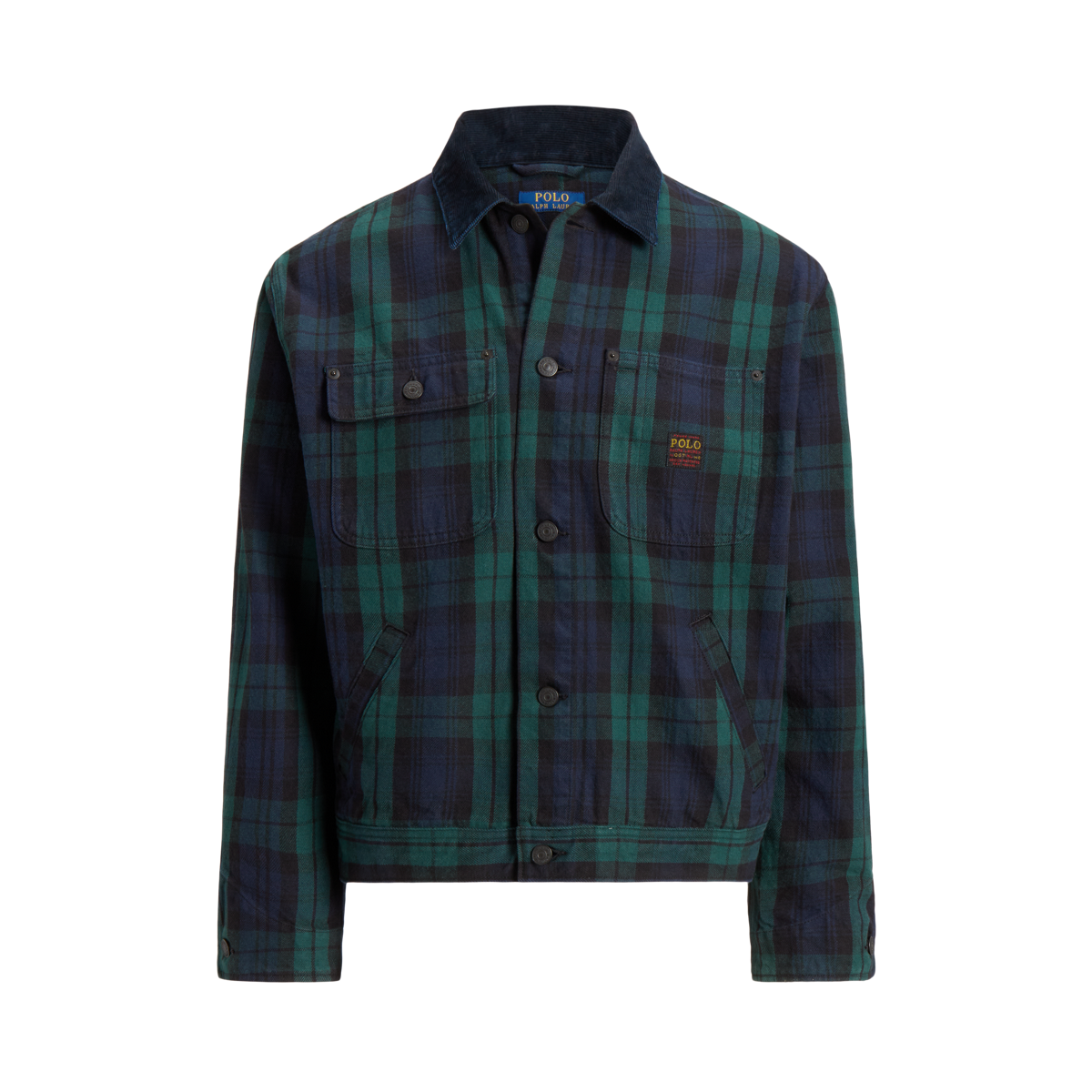 Ralph lauren flannel jacket on sale