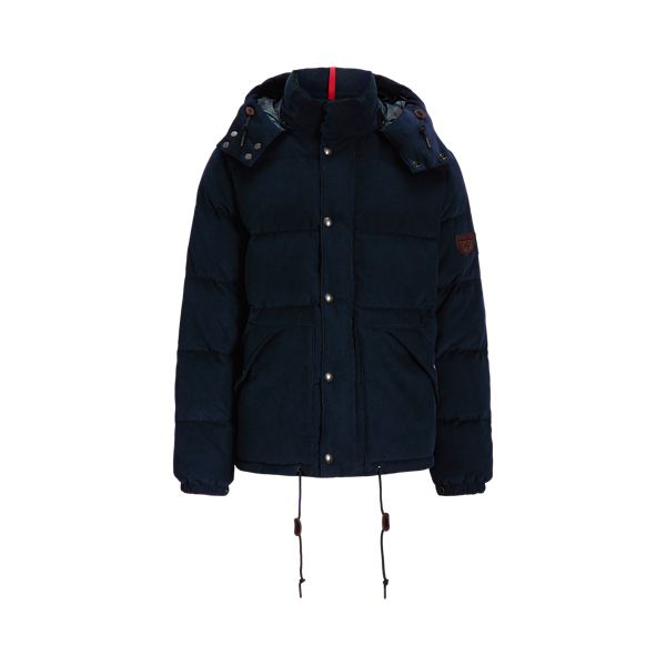 Aviator Navy Water-Repellent Corduroy Down Jacket Polo Ralph Lauren 2