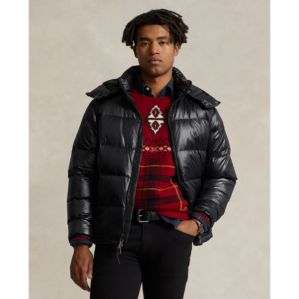 The Decker Glossed Down Jacket for Men Ralph Lauren UK