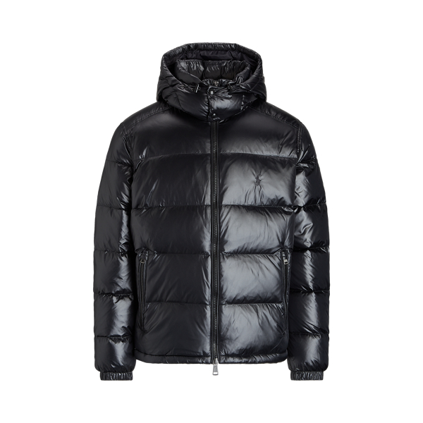 Ralph lauren shiny puffer jacket hotsell