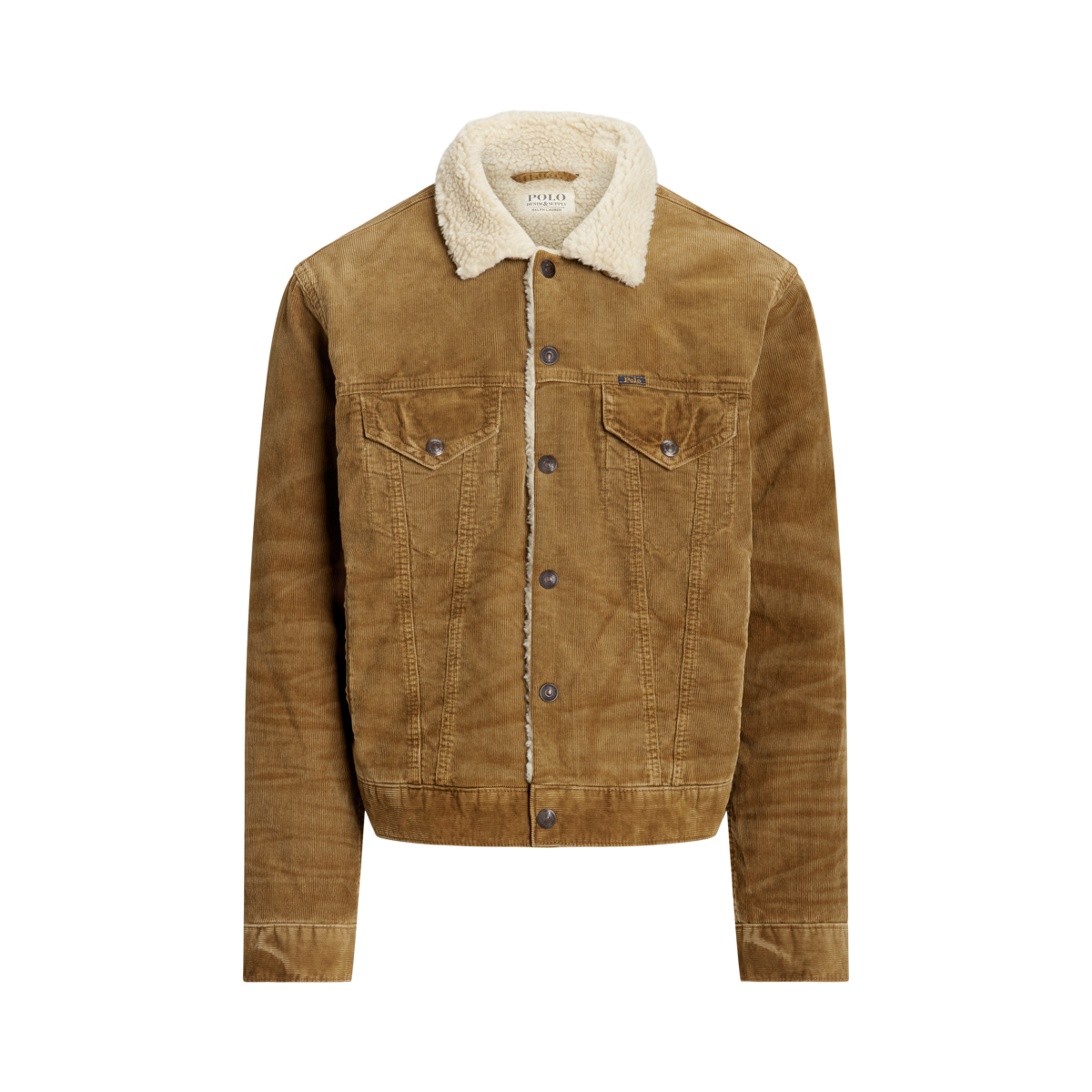 Fleece Lined Corduroy Trucker Jacket