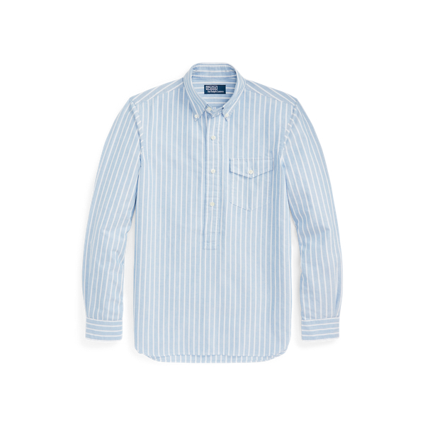 Gestreiftes Custom-Fit Popover-Hemd Polo Ralph Lauren in 1