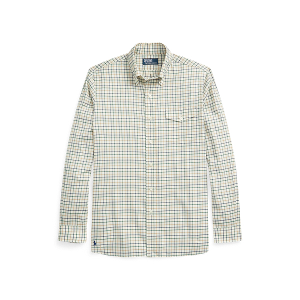 Classic Fit Tattersall Twill Shirt Polo Ralph Lauren 1