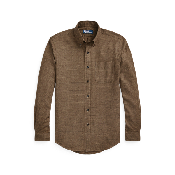 Custom Fit Plaid Twill Shirt Polo Ralph Lauren 1