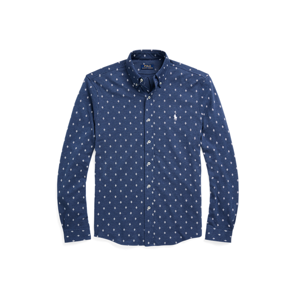 Print Featherweight Mesh Shirt for Men Ralph Lauren UK