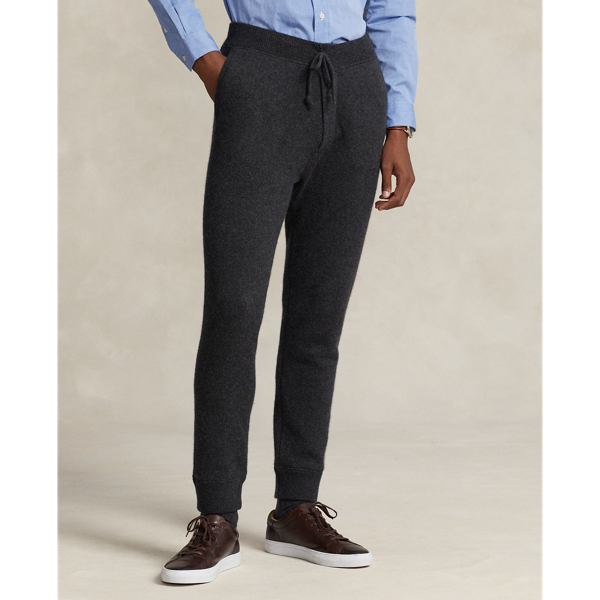 Pantalon jogging cachemire lavable Polo Ralph Lauren en Dark Heather 4