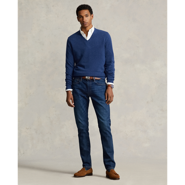 Rustic Navy Heather LSL-PLO Polo Ralph Lauren 4