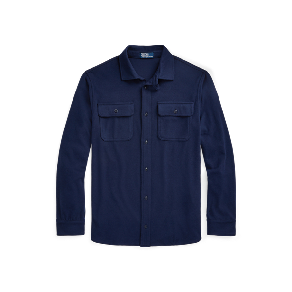 Classic Fit Knit Flannel Workshirt Polo Ralph Lauren 1