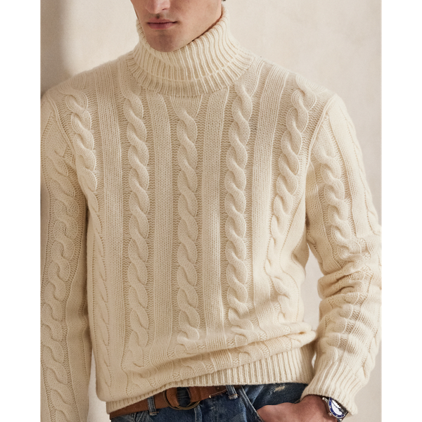 Cable-Knit Wool-Cashmere Jumper