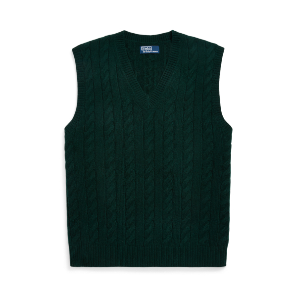 Pull d&eacute;bardeur torsad&eacute; laine-cachemire