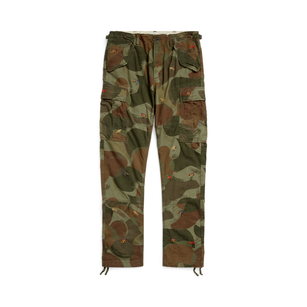 Slim Fit Embroidered Camo Cargo Trouser Polo Ralph Lauren 1