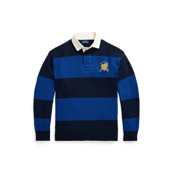 Striped Cotton Rugby Sweater Polo Ralph Lauren 1