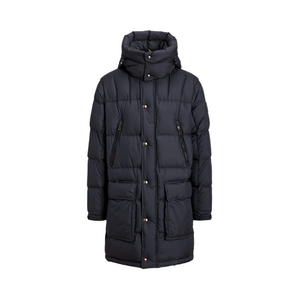 【POLO RalphLauren】Water-Repellent Hooded Down Anorak Coat Water-Repellent Down Hooded Coat