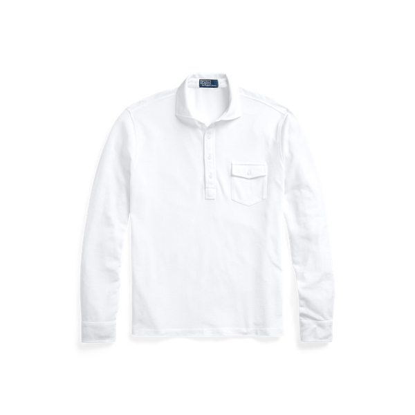 Classic Fit Mesh Polo Shirt