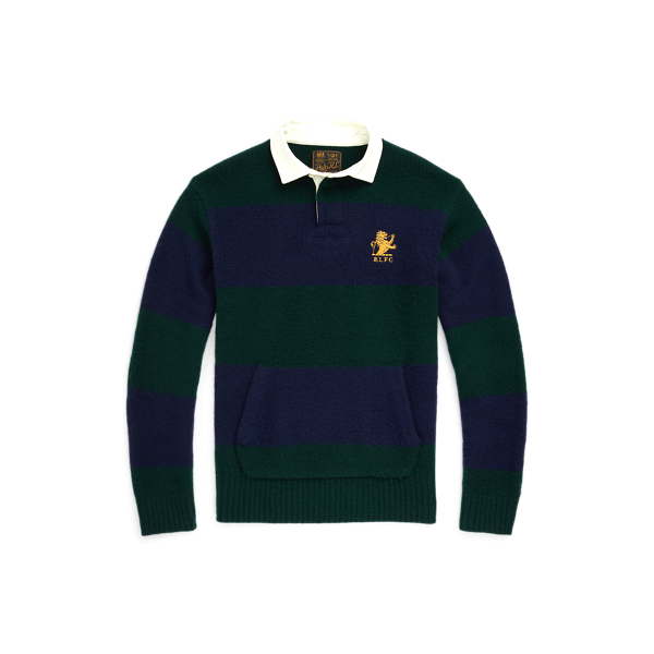 Gestreifter Rugbypullover mit Kaschmir Polo Ralph Lauren in 1