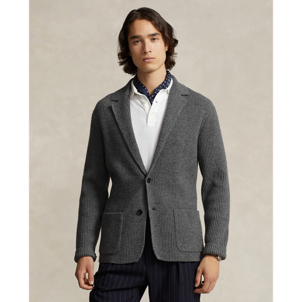 Wool-Blend Blazer Cardigan for Men Ralph Lauren® JO