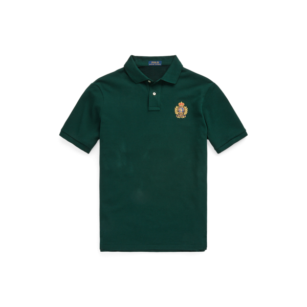 Classic Fit Polo Crest Mesh Polo Shirt Polo Ralph Lauren 1