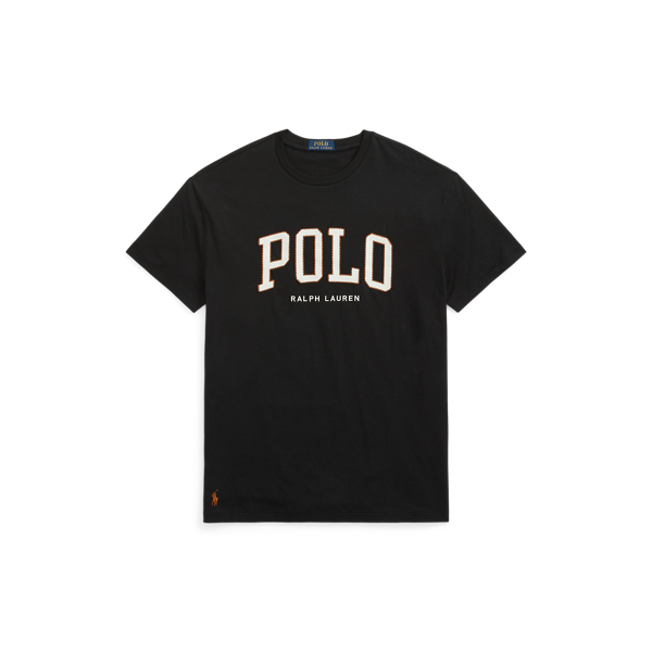 T-shirt coupe classique &agrave; logo en jersey Polo Ralph Lauren en Dark Vintage Heather 1