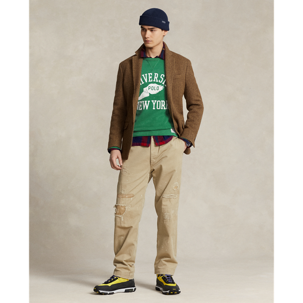 Athletic Green Fleece Graphic Sweatshirt Polo Ralph Lauren 4