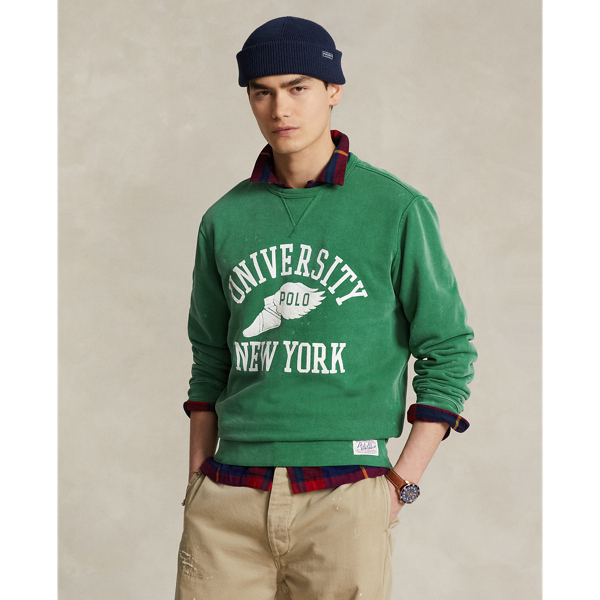 Ralph lauren green sweatshirt sale