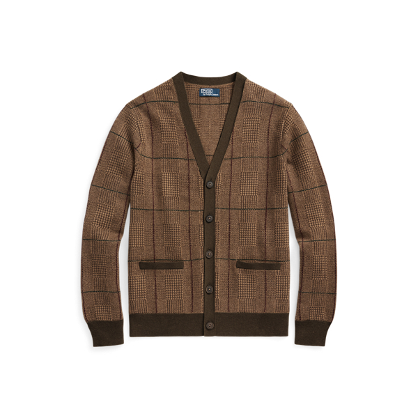 Polo Ralph Lauren 글렌 플래드 울 카디건 1