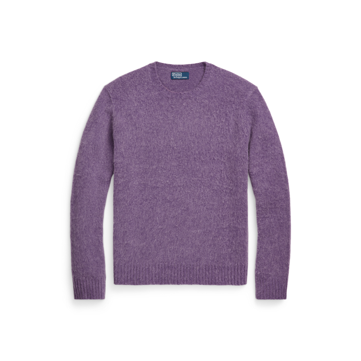 ★★POLO RALPH LAUREN★★ Suede Patch Wool Cashmere Sweater Suede-Patch Sweater