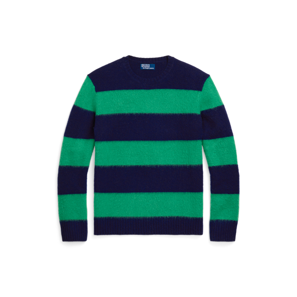 Camisola l&atilde; e caxemira com camur&ccedil;a Polo Ralph Lauren em 1