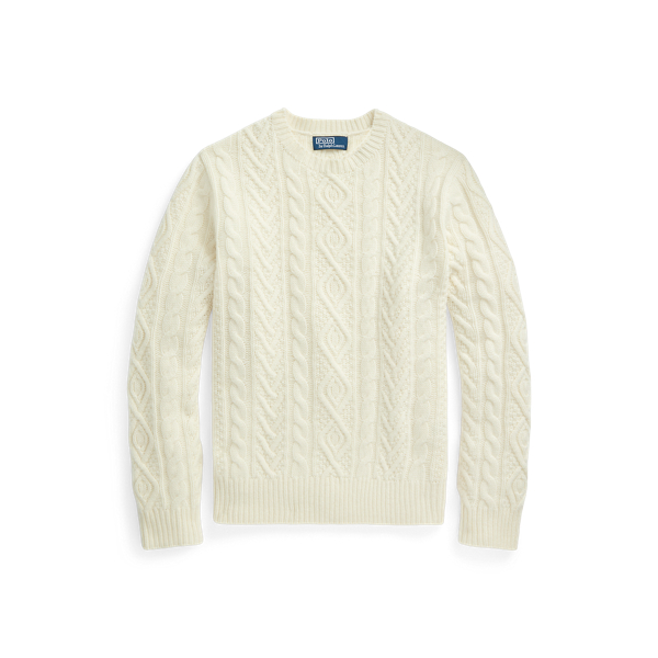 Fischerpullover aus Wolle und Kaschmir