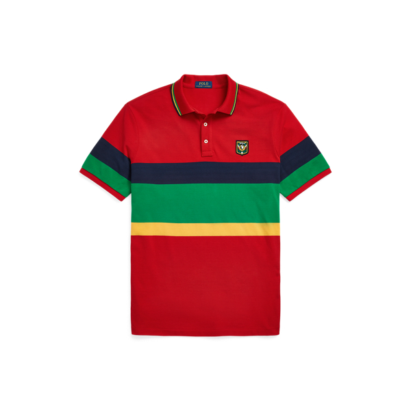 Classic Fit Laurel Crest Mesh Polo Shirt | Ralph Lauren