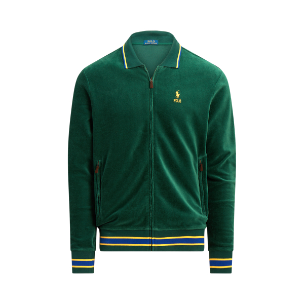 Knit Corduroy Track Jacket Polo Ralph Lauren 1