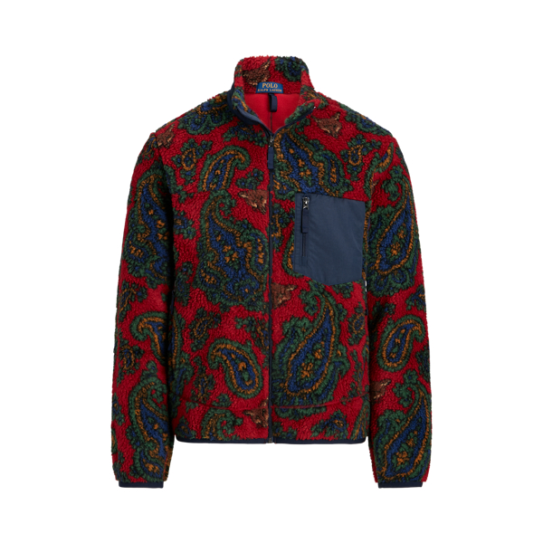 Polo Ralph Lauren ペイズリー フリースジャケット Paisley Fleece Jacquard Jacket