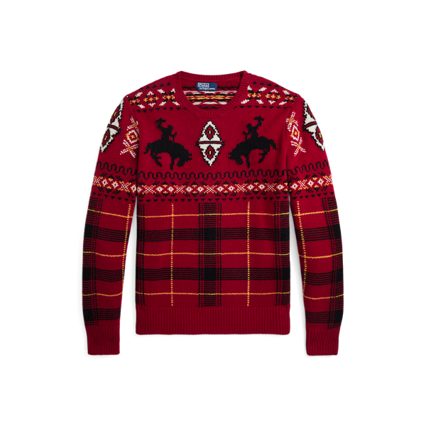 Western-Inspired Fair Isle Sweater Polo Ralph Lauren 1