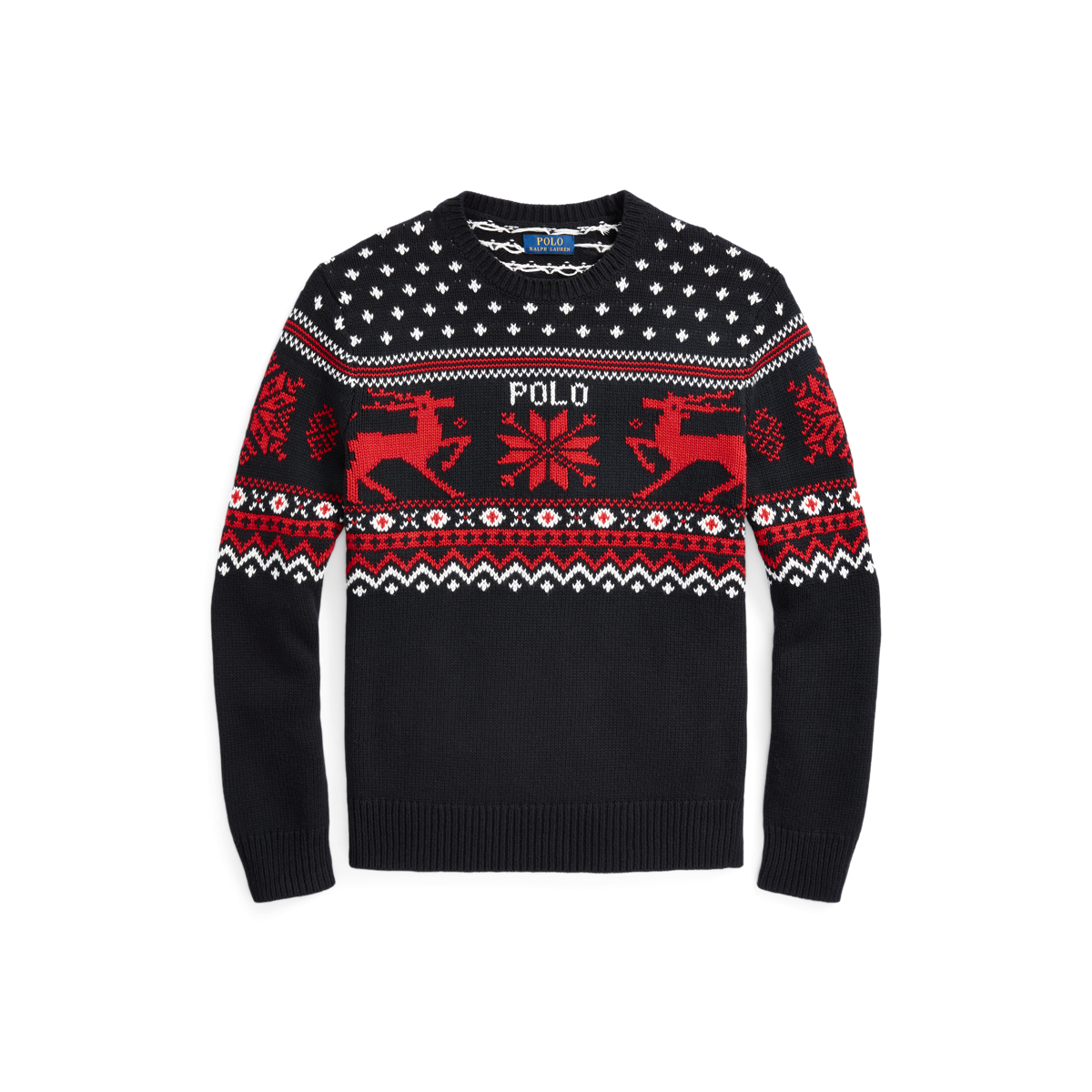 Polo Ralph Lauren Intarsia selling Reindeer Holiday Sweater