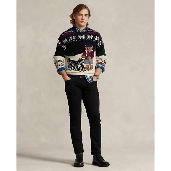 Snowflake Combo Polo Bear Wool-Blend Jumper Polo Ralph Lauren 4