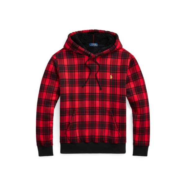 Ralph lauren plaid hoodie sale