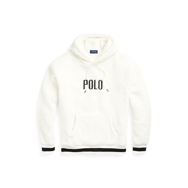 Camisola com capuz polar c/ log&oacute;tipo Polo Ralph Lauren em 1