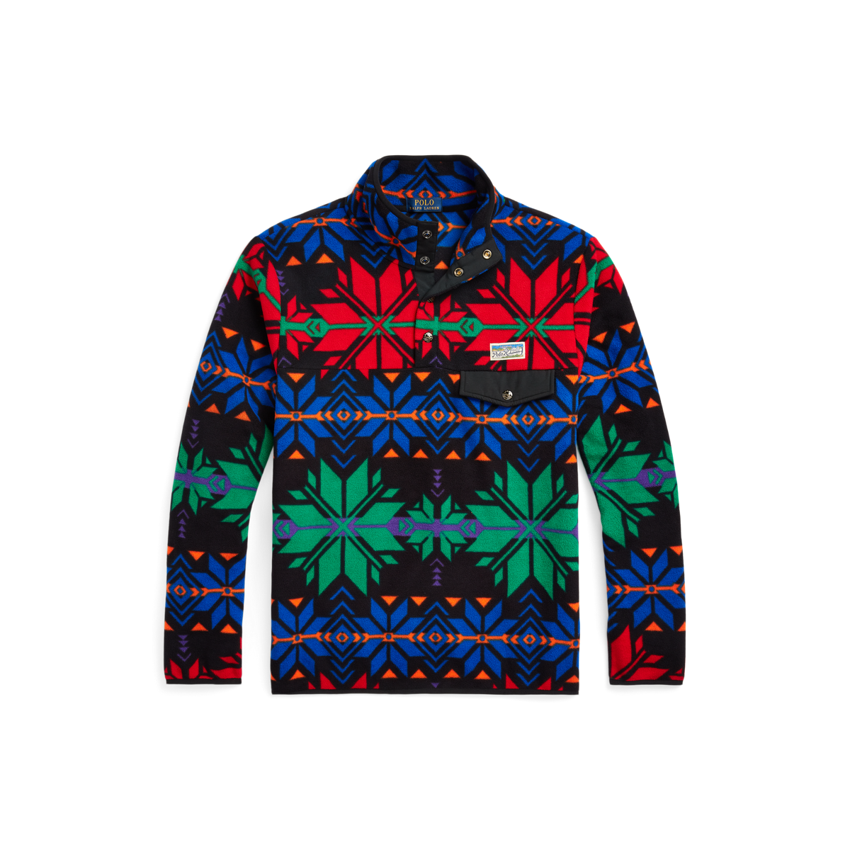 【POLO RALPH LAUREN】SNOWFLAKE BRUSHED FLEECEスウェット Snowflake Brushed Fleece Pullover